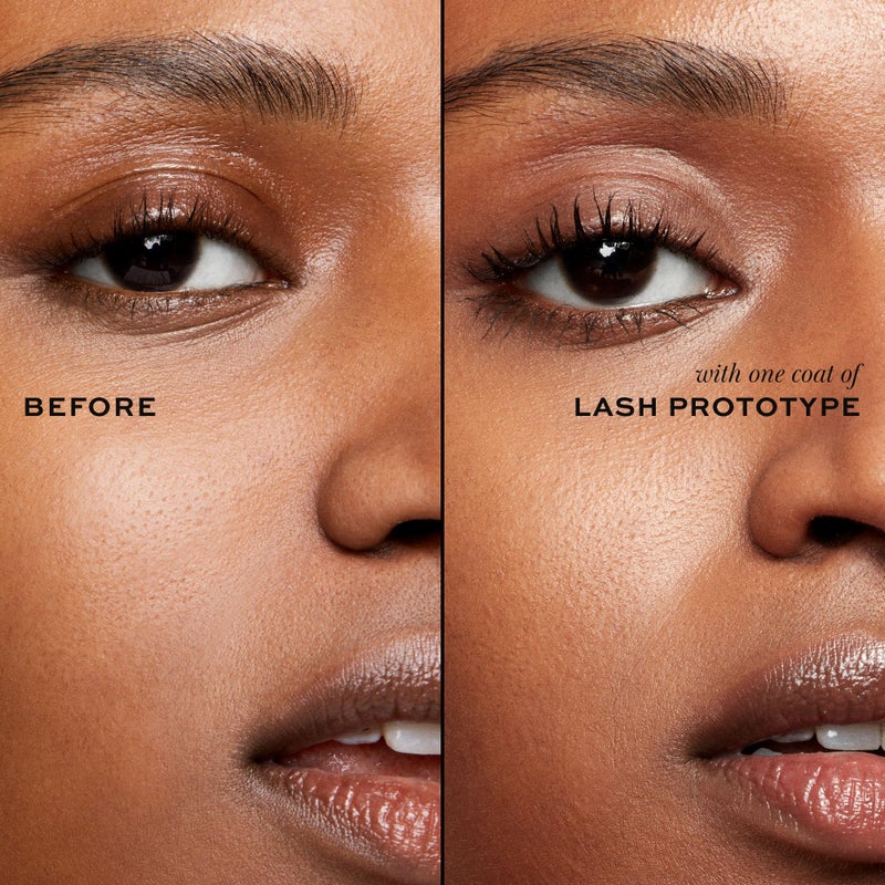 MAKE Beauty Lash Prototype, Volumizing Lengthening Mascara. Washable Formula for Volume and Length. Buildable, Non-Clumping, Black Mascara for Short Thin Lashes - Image 3